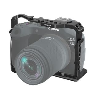 Kit de cage pour appareil photo portable en alliage d'aluminium avec poignée supérieure pour <span class=keywords><strong>Canon</strong></span> <span class=keywords><strong>EOS</strong></span> R5 <span class=keywords><strong>R5C</strong></span> R6 R6 Mark II - Product Image 6