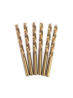 Forets hélicoïdaux HSS au cobalt à queue droite pour acier, aluminium, bois, plastique, usage domestique et industriel