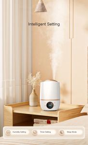 RUNAL-Humidificateur <span class=keywords><strong>à</strong></span> ultrasons pour petites plantes, <span class=keywords><strong>à</strong></span> arrêt automatique et intelligent, avec contrôle de l'humidité - Product Image 5