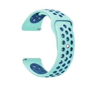 20 22mm Respirant Imperméable bande De Montre En Silicone pour <span class=keywords><strong>HUAWEI</strong></span> Watch <span class=keywords><strong>gt</strong></span>/samsung s3 - Product Image 4