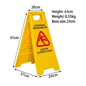 Yol ve Park Uyarısı için Yüksek Kaliteli A Şeklinde Katlanabilir Uyarı Levhası - Product Image 4