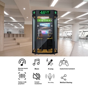 Casa commerciale e Campus Mini macchina di canto isolato Sound Bar per la lettura padiglione giochi a gettoni dai produttori - Product Image 4