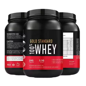 Poudre de protéines de lactosérum pure pour adultes, musculation, <span class=keywords><strong>nutrition</strong></span> sportive, complément alimentaire à base de lait cru, 24 g de protéines par portion, 500 g - Product Image 1