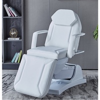 Table de massage électrique rose pour adultes de style européen, 4 sections, hydraulique, pour salon de beauté, portable, pour école, hôtel