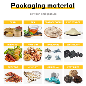 Macchina per il Confezionamento e la Pesatura Automatica di Granuli con <span class=keywords><strong>2</strong></span> Bilance per Noci/Riso/Sale - Product Image 2