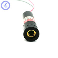 Module laser à point rouge 12mm 650nm 5mW 5v focalisable classe industrielle IIIA
