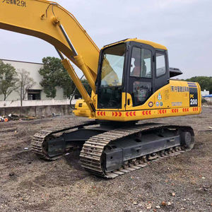 Excavadora de orugas usada, PC200-7/segunda mano, Japón, motor PC 200 - Product Image 1