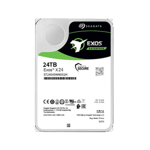ฮาร์ดดิสก์ 3.5 นิ้ว EXOS X24 Enterprise ST24000NM002H ความจุ 24TB 7200rpm,512MB,SATA3 มีสินค้าในสต็อก - Product Image 1