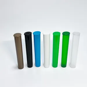 116mm Pre Roll Plastic Tubes Plastic Jar Airtight Smell Lock Durable Vials Tubes Pre-roll Vials 116
