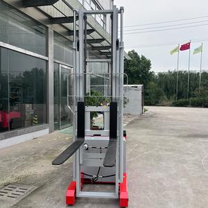 Reach Stacker Heftruck Prijs 1500Kg 4.5 Meter Elektrische Reach Truck Heftruck Voor Pijl Gangpad - Product Image 2
