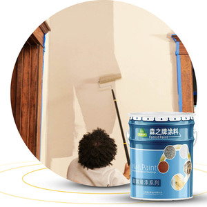 Fournisseur de revêtement de mur intérieur Beau tableau de couleurs décoratif de peinture de <span class=keywords><strong>maison</strong></span> de mur intérieur semi-brillant en latex pour la construction de blocs - Product Image 1