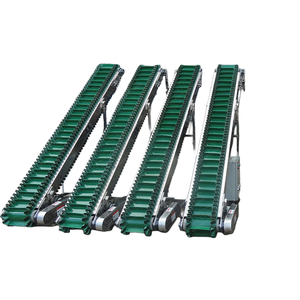 <strong>Inclined</strong> <strong>Belt</strong> <strong>Conveyor</strong> with Skirt Edge, Heavy Duty Edge-Guarded <strong>Conveyor</strong> for Mining Cement Plant - Product Image 1