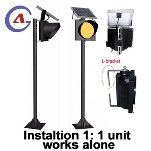 ไฟเตือนบนถนน ไฟ LED ไฟสัญญาณจราจร - Product Image 2