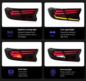 AURON Nuevo Chip LED de 32V de Alto Lumen, Actualización Retrofit de 12V, 6000K, Iluminación Blanca para Accord 2018-2019, Luz Trasera RGB - Product Image 3