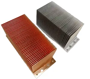 Manufacture Aluminum/Copper Pin Fin Skiving Fin Bonded Fin Heat Sink for Electronic Device Cooling