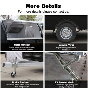 Remolque de Comida Móvil en Oferta, Remolque de Comida para <span class=keywords><strong>Caballos</strong></span>, Panadería, Carrito de Comida Callejera con Estándar Estadounidense, Remolque de Comida Móvil, Remolques de Bar Móviles - Product Image 5