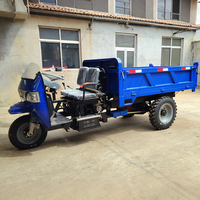 Véhicule agricole tricylindre personnalisé pour chantier, avec moteur diesel haute puissance et benne hydraulique pour le transport et la manutention de marchandises