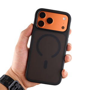 เคสโทรศัพท์มือถือแบบด้าน TPU+PC แม่เหล็ก สำหรับ iPhone 17 Pro Max ป้องกัน 360 องศา รองรับการชาร์จไร้สาย ป้องกันรอยนิ้วมือ กันกระแทก - Product Image 5