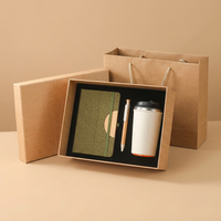 Ensemble de cadeaux d'affaires promotionnels : Ensemble de cadeaux d'affaires personnalisés avec tasse + stylo + bloc-notes