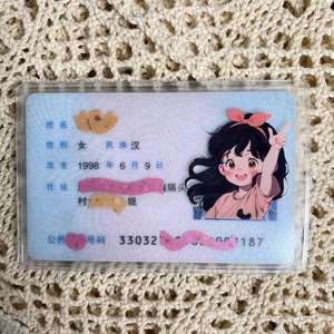 Transparent <b>PVC</b> Badge Holder With Printing Pattern For Everyday Use Summer 2023 - Product Image 4