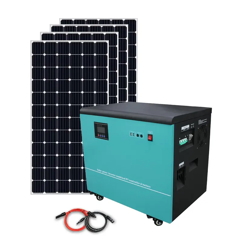 SNADI Lifepo4 Hybrid All In 1 3kw 10kw Commercial Off Grid Lithium Ion 5kw Battery Storage Solar Energy System For Home