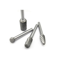 Fresa Rotativa de Carburo F1225 con Vástago de 6.35mm para Amoladora, Ideal para Construcción Naval, Reparación de Maquinaria y Eliminación de Soldaduras de Acero