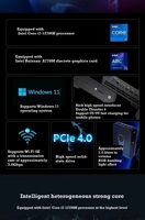 2024 nuevo NUC12SNKI7 Viper Canyon A770M 16GB GPU Gaming Mini consola creación de contenido ordenador mini pc