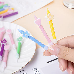 Cute Flower And Heart Shape Birthday Candles Colorful Paraffin Cake Decorations For Birthdays Party Topper - Product Image 2