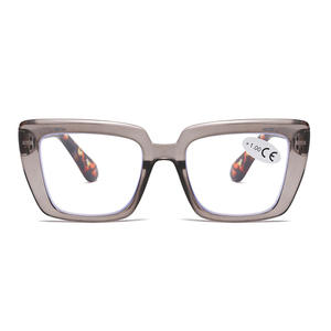 <span class=keywords><strong>Gafas</strong></span> <span class=keywords><strong>de</strong></span> Lectura con Protección <span class=keywords><strong>de</strong></span> Luz Azul, Montura Retro con Estampado, <span class=keywords><strong>Transparentes</strong></span>, con Bisagras <span class=keywords><strong>de</strong></span> Resorte, para Presbicia, 2025 - Product Image 3
