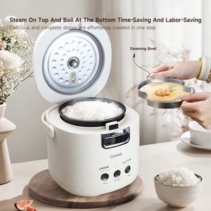 Vente en gros usine : Nouvelle mini-cuiseuse à riz automatique 1,2 L (2 tasses) avec minuteur et fonction maintien au chaud, cuiseur vapeur pour la cuisson du riz - Product Image 2