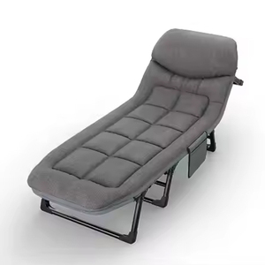 <span class=keywords><strong>Cama</strong></span> Plegable Individual Portátil para el Hogar, <span class=keywords><strong>Cama</strong></span> para la Siesta en la Oficina, Silla Reclinable Multifuncional, <span class=keywords><strong>Cama</strong></span> Simple para Apartamento o Campamento - Product Image 1