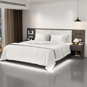 Juego de Muebles de Madera para Dormitorio de Hotel de Gama Media a Baja, Directo de Fábrica |   Diseño Personalizado + Diseño Gratuito |   Tamaño Personalizado - Product Image 4