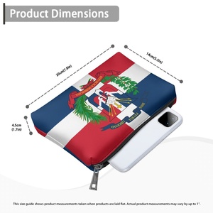2025 mode personnalisé femmes pochette en cuir PU sac à bandoulière <span class=keywords><strong>république</strong></span> dominicaine conception sacs à main imprimer sur demande sac à main sac à main - Product Image 5