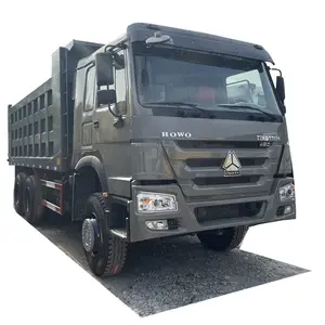 뜨거운 판매 사용 Sinotruck Howo 371hp 375hp 420hp 트럭 6x4 팁 주는 사람 트레일러 덤프 트럭 가격