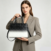 Sacs fourre-tout tendance en cuir PU personnalisés pour femmes, design chic classique, sacs à main de luxe en cuir végétalien pour femmes
