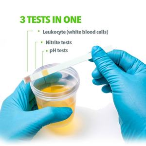 Bandelettes réactives d'analyse d'urine UTI-3 de qualité clinique pour leucocytes, nitrites, pH – 100 unités, marquées CE, pour infections des voies urinaires - Product Image 5