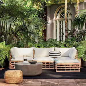 Sofá Silla Sofá de exterior <span class=keywords><strong>Muebles</strong></span> de ratán Juegos de jardín <span class=keywords><strong>Muebles</strong></span> Para El Hogar - Product Image 5