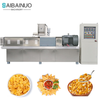 Machine à fabriquer des cornflakes, extrudeuse de céréales, ligne de production de flocons de riz sucré