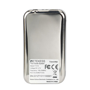RetekeSS Guide Receiver T130ST131S <b>Wireless</b> Audio Conference System for Tours 100m Range - Product Image 3