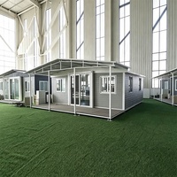 Maison conteneur extensible de 20 pieds pour resorts, cabanes de plage, camps, salles de classe, bureaux, mini-camping, maisons d'hôtes, hôtels, restaurants préfabriqués et villas