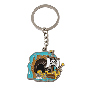 Porte-clés Anime en métal 3D personnalisé, durable et de forme libre, vente en gros, porte-clés émaillé avec logo personnalisé - Product Image 5