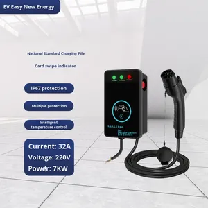 Precio de Fábrica Ilik Ilink, Estación de Carga AC de Pared para Hogar, 7KW, Carga Rápida, Certificación CE ROHS, WIFI, RFID, Arranque Automático, Nueva Energía - Product Image 6