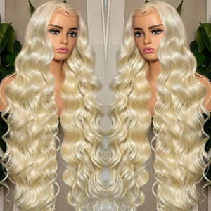 613 парик медового светлого цвета 13x4 13x6 HD прозрачные парики на фронтальной сетке для чернокожих женщин, парик из натуральных волос с фронтальной застежкой - Product Image 1