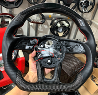 Nouveau volant sport en fibre de carbone LED pour Audi TT TTS TTRS R8, compatible avec les modèles RS3 A6 A5 RS7 Q5 Q7 RS4 Q3