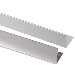 Satén 10x10x1mm Perfil de recubrimiento de esquinas Barra de 3 m Herramienta de torneado 850/3 - Product Image 1