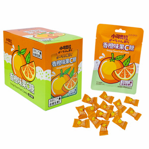 Caramelle Compresse Senza Zucchero al Gusto di Menta e Arancia, Rinfrescanti per l'Alito, Confezionate Singolarmente, Regalo di Golosinas Cinesi - Product Image 2