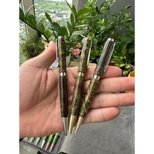 Bolígrafos de madera de primera calidad de Vietnam hechos a mano con diseño deportivo elegante 0,7mm azul negro rojo tinta personalizada al por mayor HHPEN AMT-425 - Product Image 6