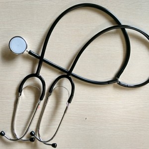 Nouveau stéthoscope double tête Asia, modèle pédagogique, plusieurs couleurs, alliage d'aluminium, PVC, fonctionnement manuel, pour l'enseignement médical - Product Image 1