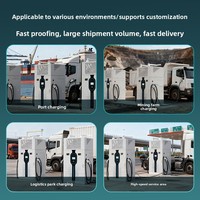 OEM ODM 480kW 360kW Pengisi Daya EV Cepat DC Berpendingin Cairan GBT CCS2 Dual Gun OCPP 1.6 Level 3 Supercharger Truk Komersial CE ETL