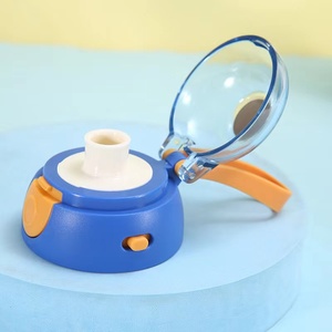 2023 nouveau design tasse d'eau d'isolation pour enfants 316 étudiants à double couche en acier inoxydable vont à l'école tasse d'isolation avec paille - Product Image 6